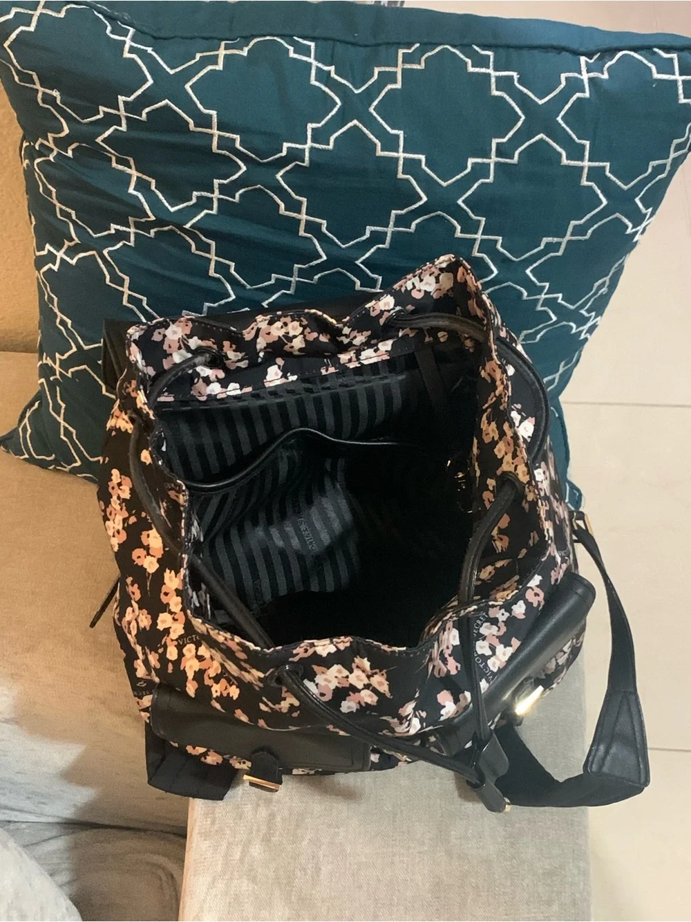 Victoria’s Secret Floral Backpack